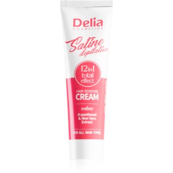 Delia Cosmetics Satine Depilation 12in1 Total Effect crema depilatoare pentru toate tipurile de piele - imagine 2
